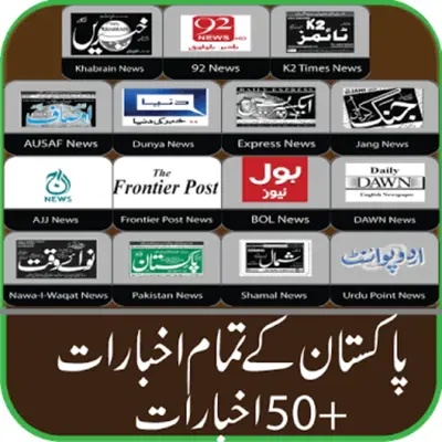 Urdu Newspapers android App screenshot 0